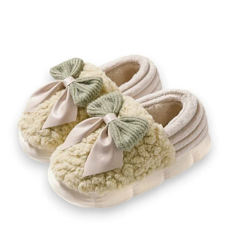 Chaussons fourrés d'intérieur pour femme