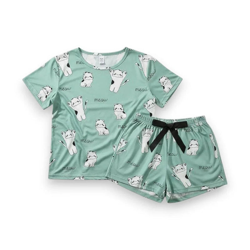 Ensemble pyjama short femme