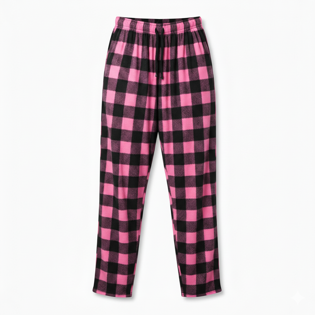 Pantalon_Pyjama_Femme_Carreaux