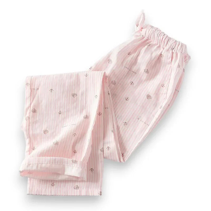 Pantalon pyjama femme 100% coton