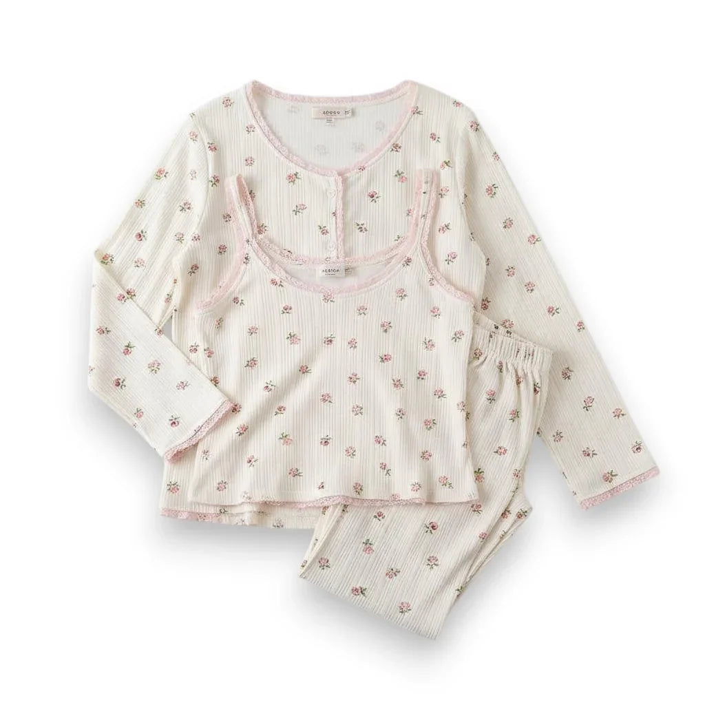 Pyjama 3 pièces femme hiver