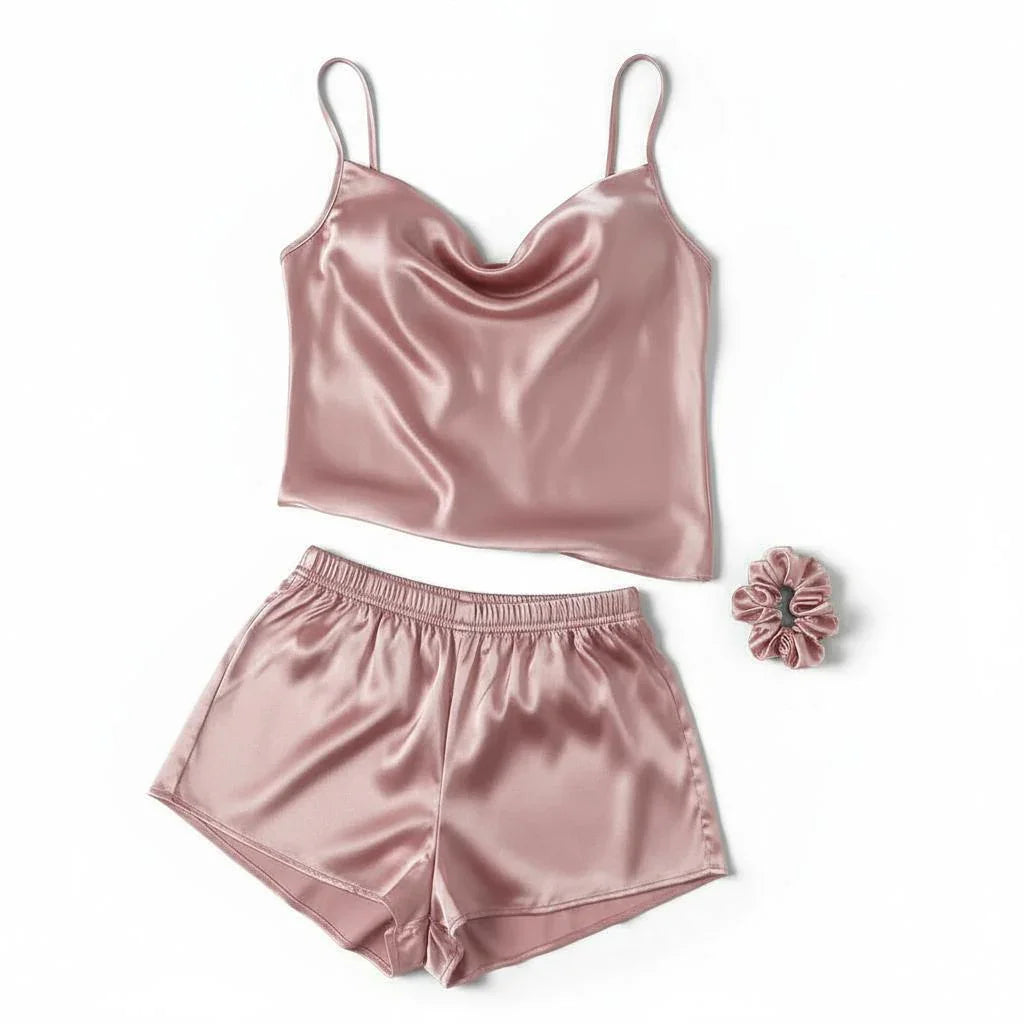 Pyjama Femme Short Satin