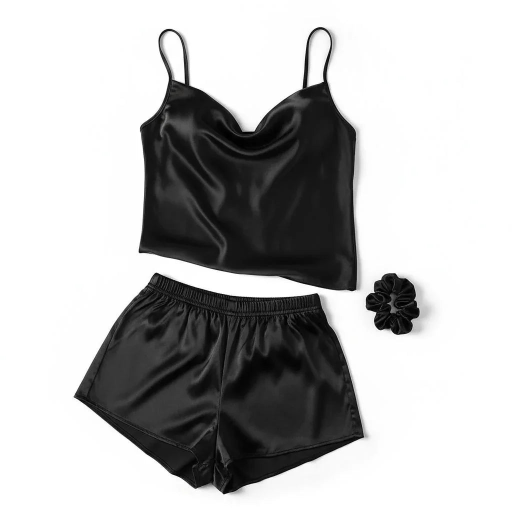 Pyjama Femme Short Satin