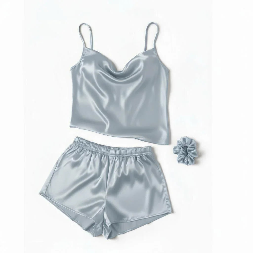 Pyjama Femme Short Satin