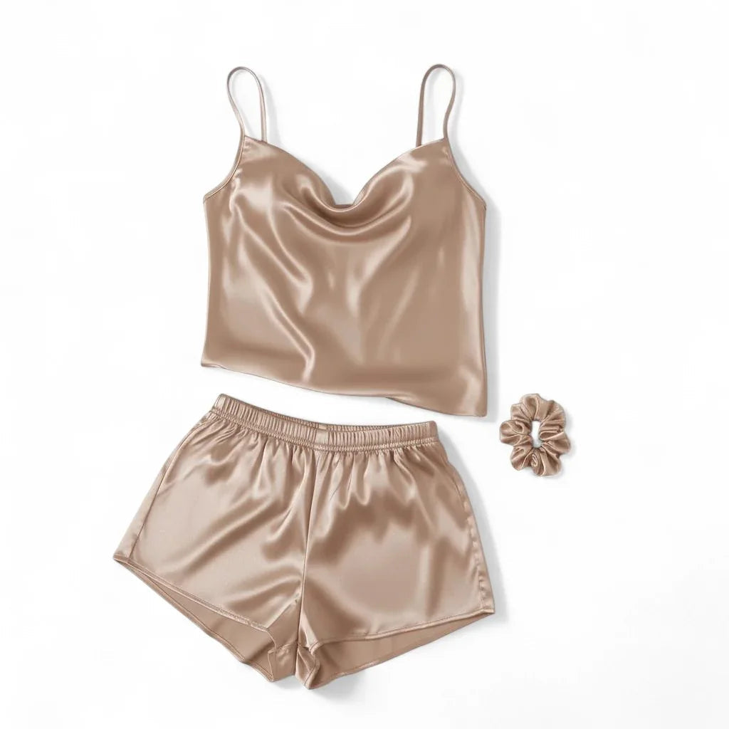 Pyjama Femme Short Satin