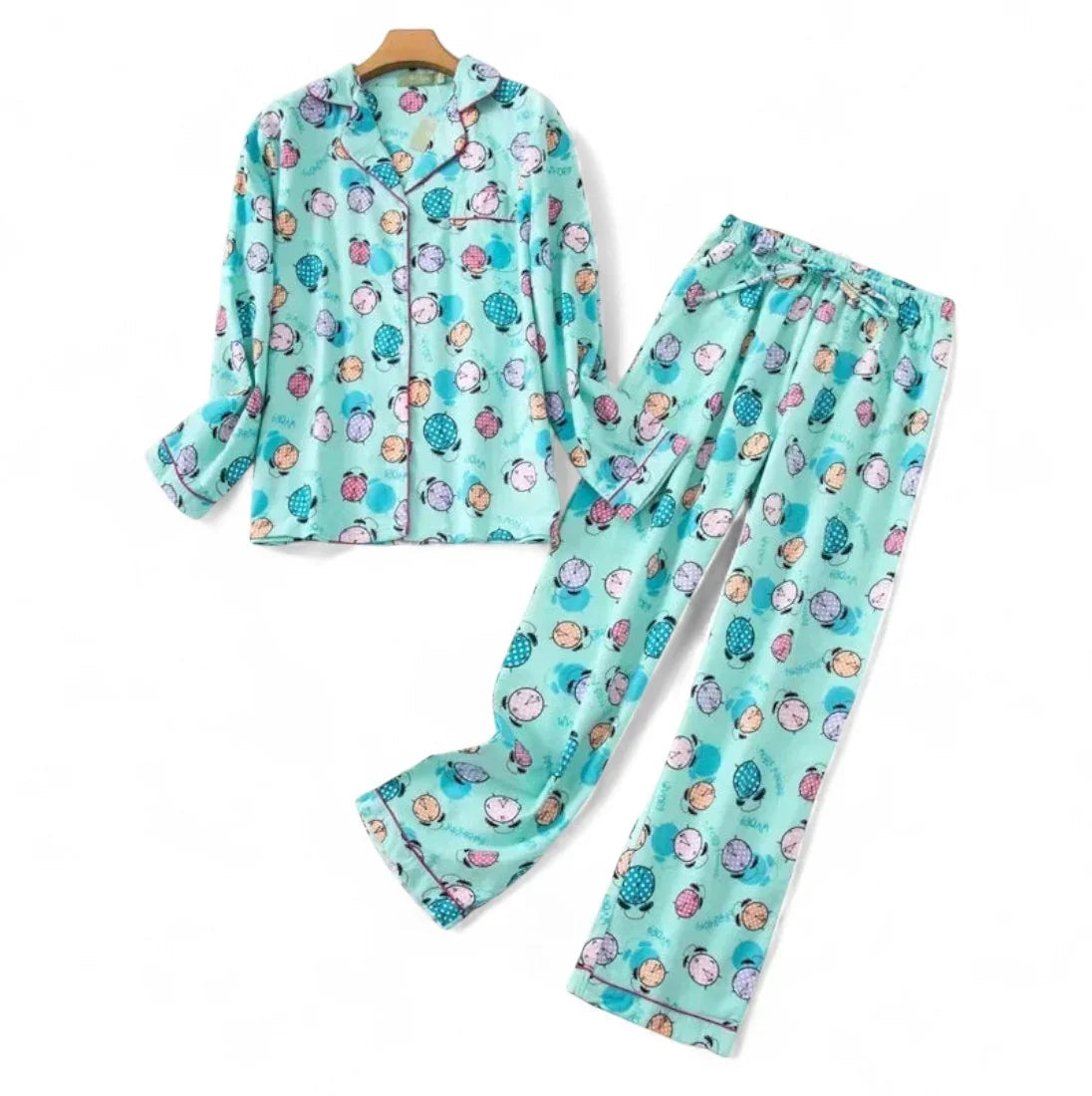 Pyjama femme flanelle coton