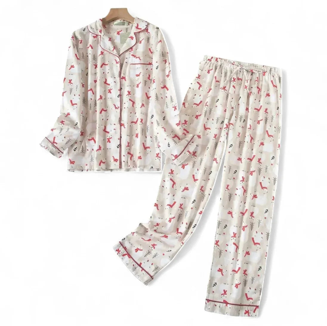 Pyjama femme flanelle coton