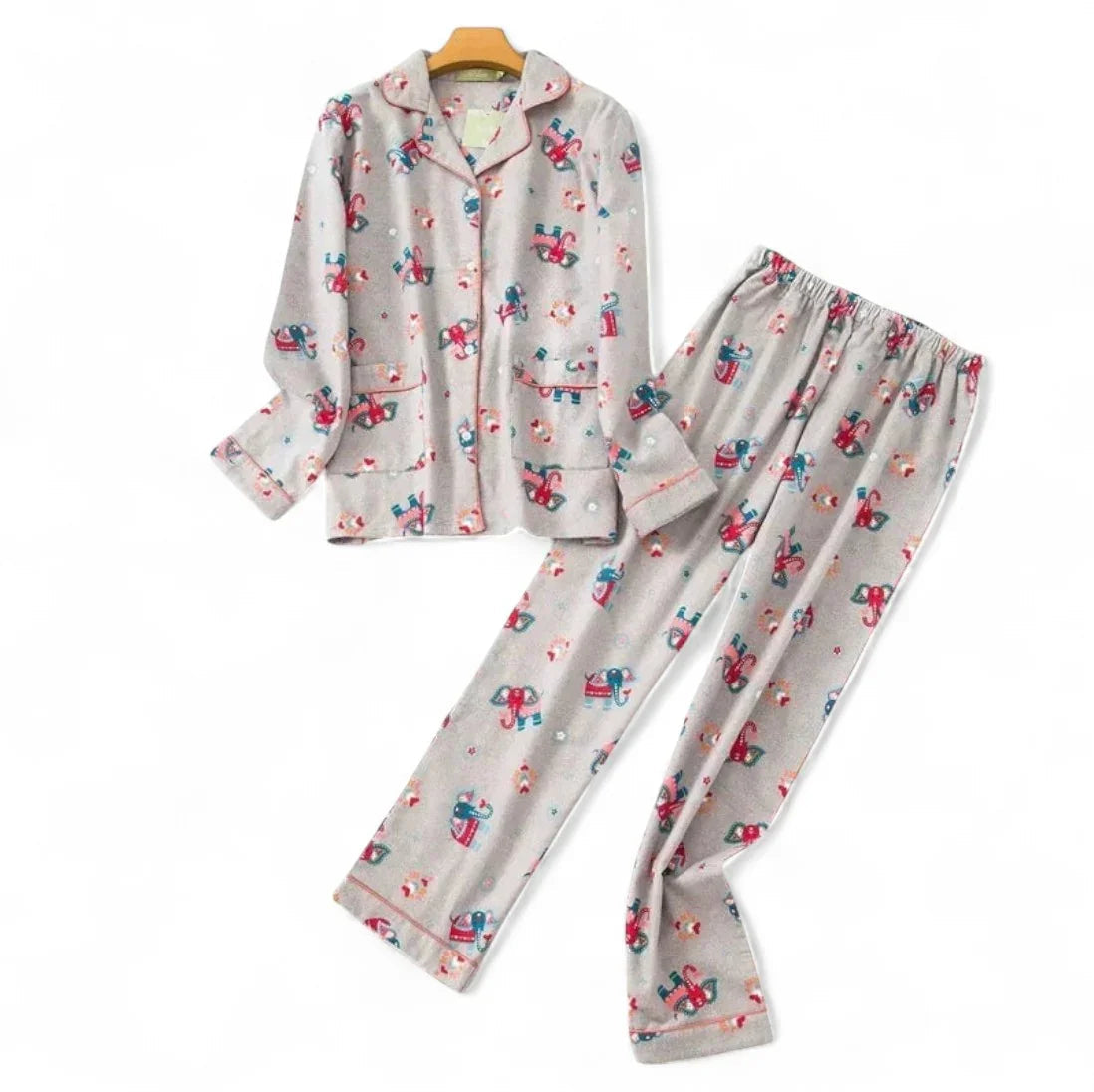 Pyjama femme flanelle coton