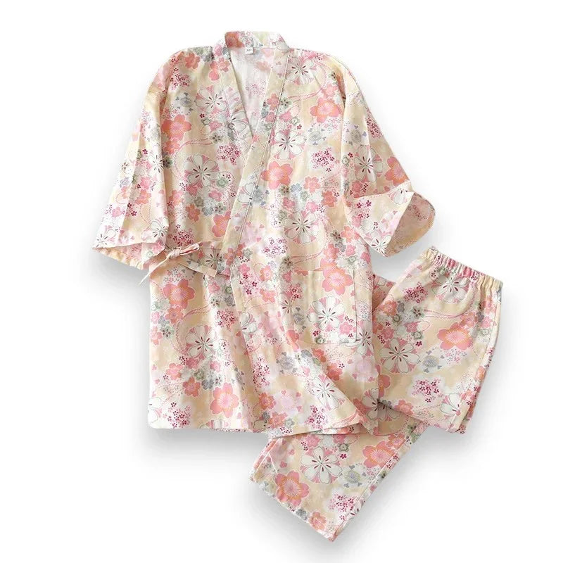 Pyjama femme gaze de coton