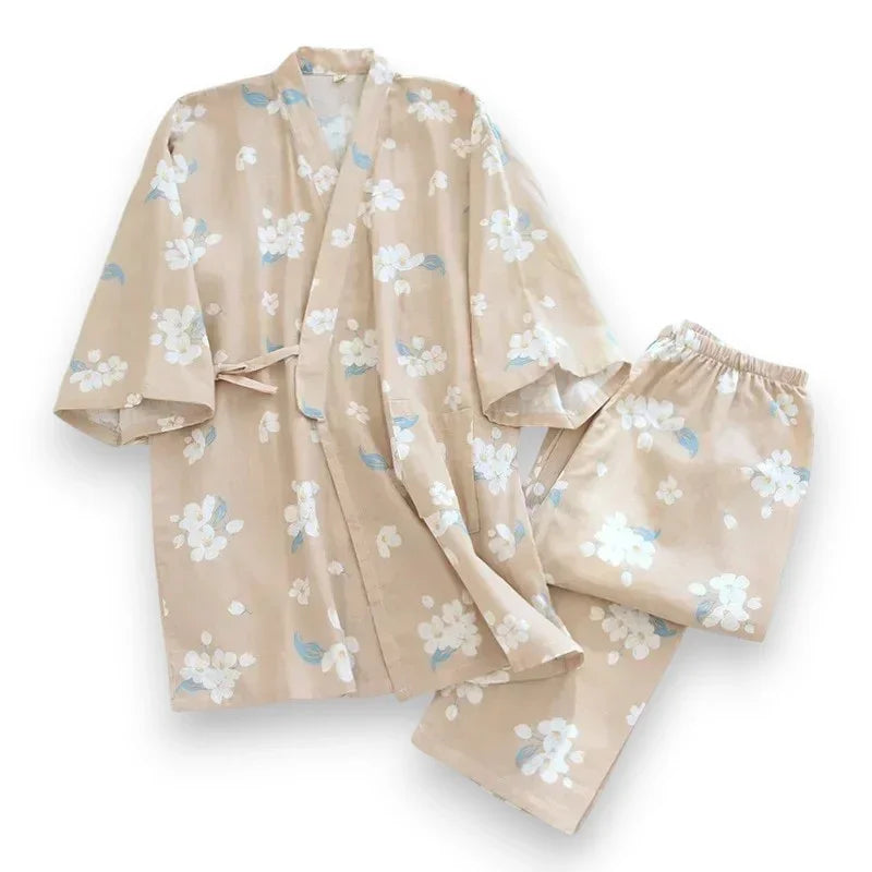 Pyjama femme gaze de coton