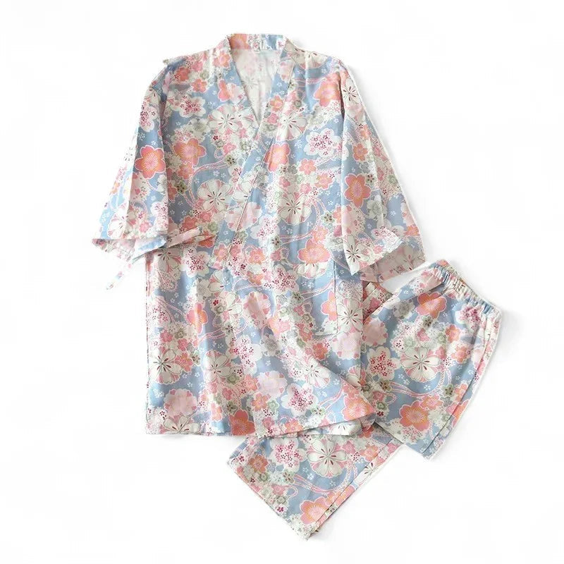 Pyjama femme gaze de coton