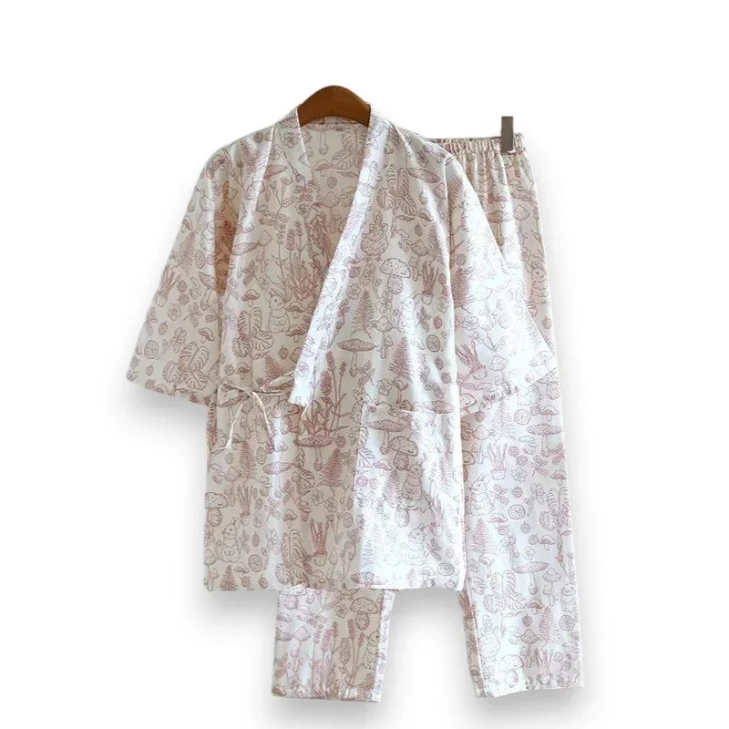 Pyjama femme gaze de coton