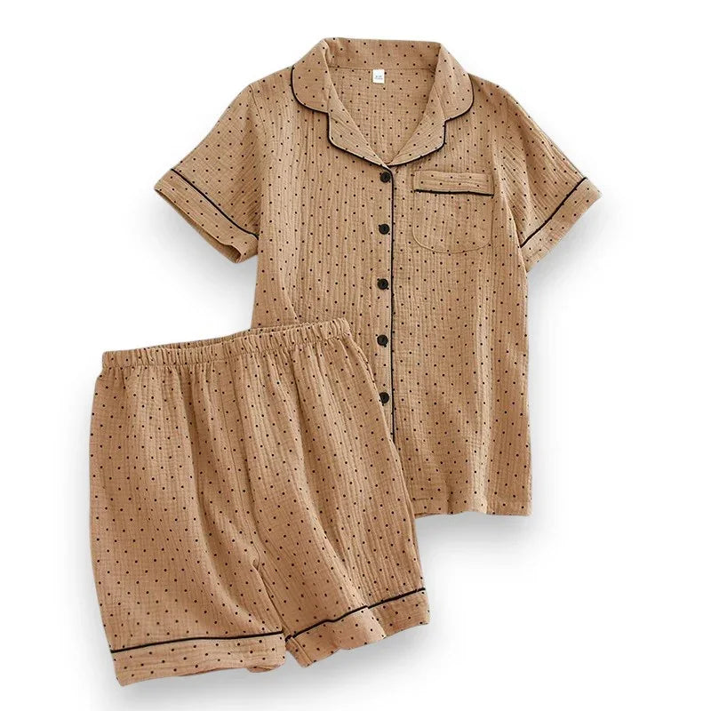 Pyjama gaze de coton 