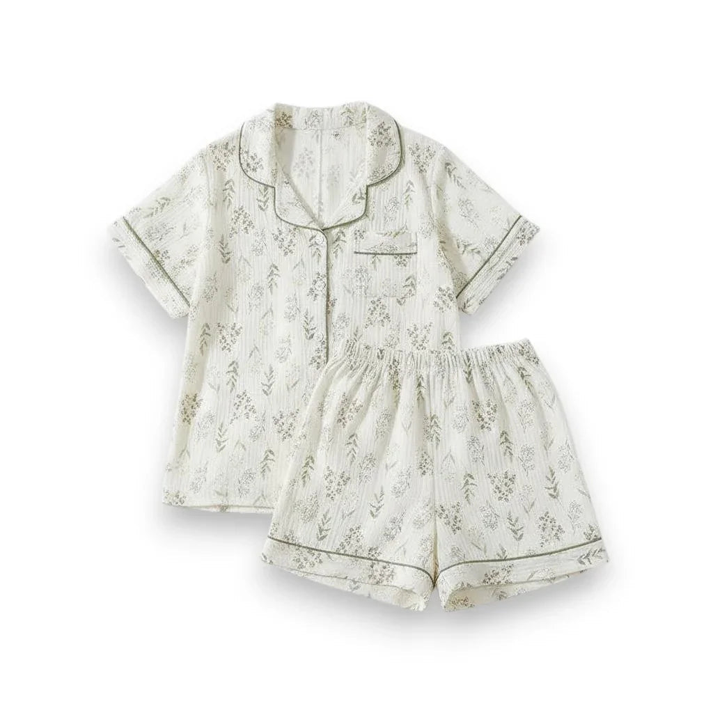 Pyjama gaze de coton 