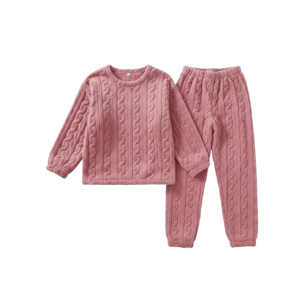 Pyjama polaire deux-pièces en coton